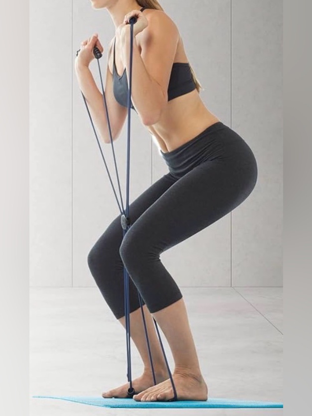 Gaiam Pilates Coreplus Reformer Resistance Band Kit Like New